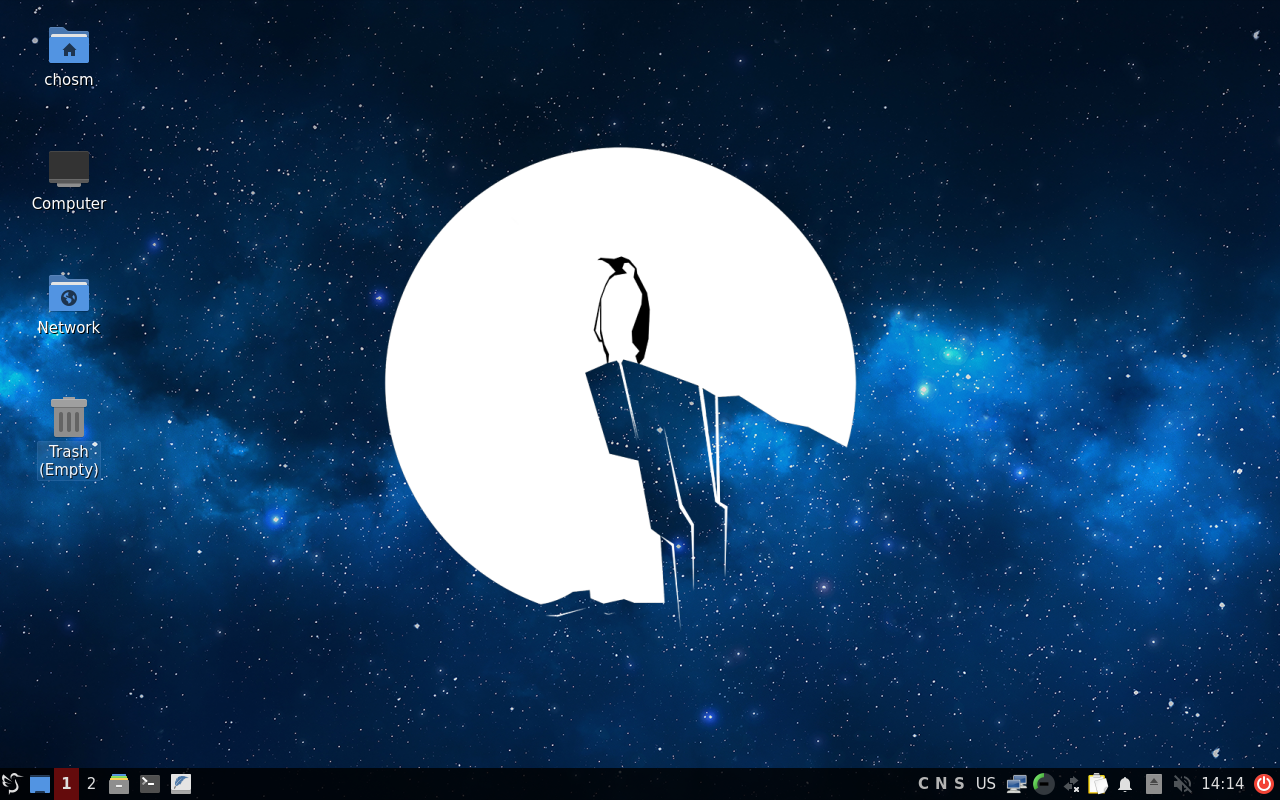 Chosm Linux Desktop Screenshot