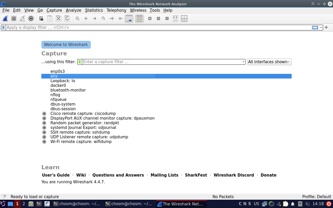 Chosm Linux Desktop Screenshot4